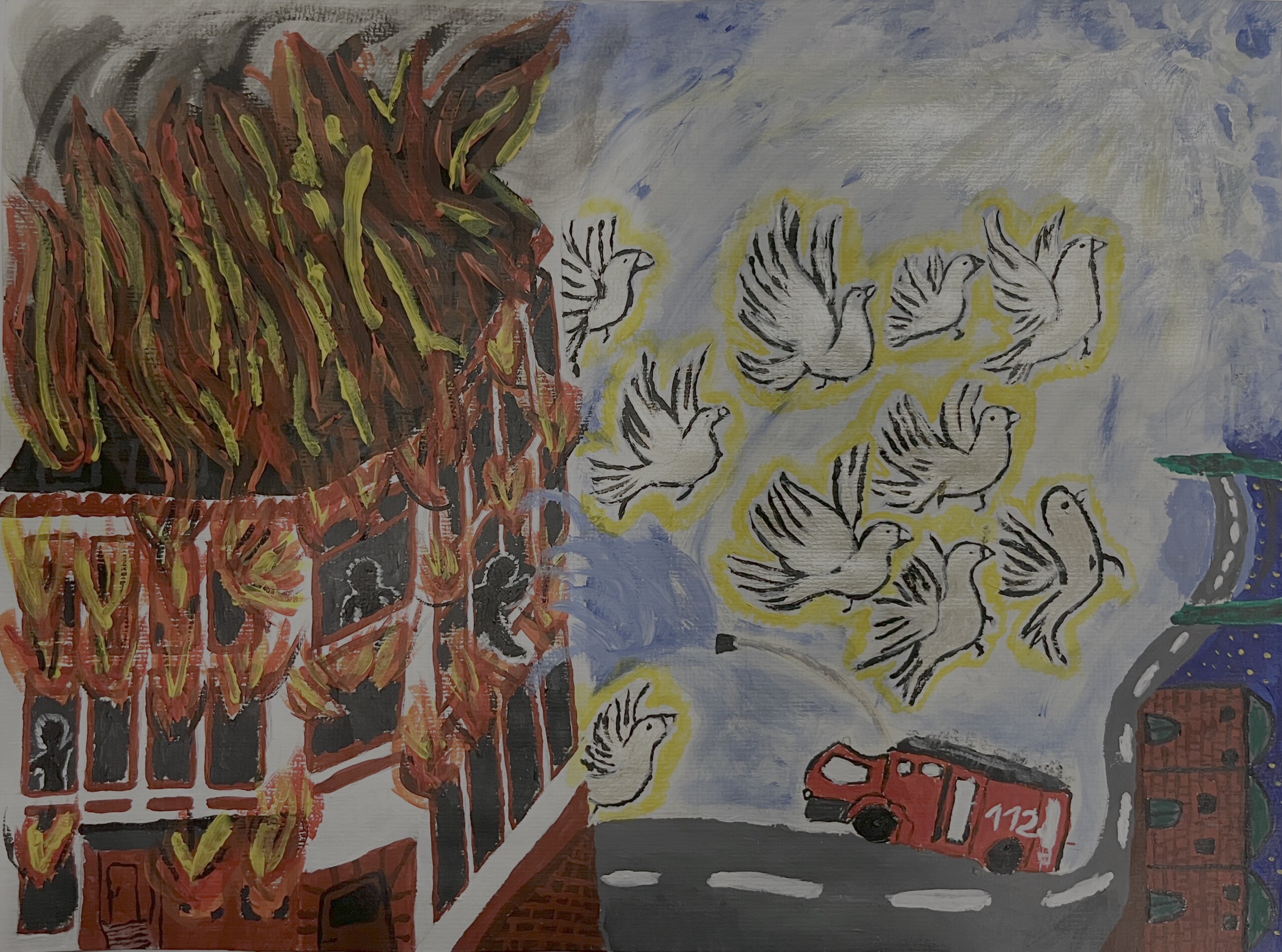 Nora Abiolla Hafenstrasse 96 Artist: Nora Abiolla, instagram.com/nora_abiolla